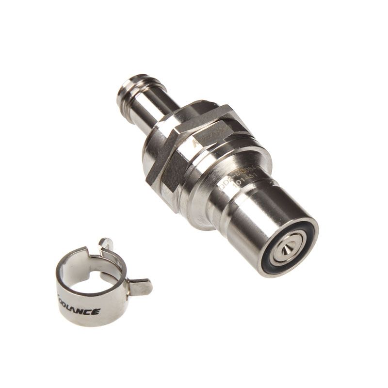 Koolance QD2 No-Spill Schnellverschluss Male ID 6mm - Panel Mount