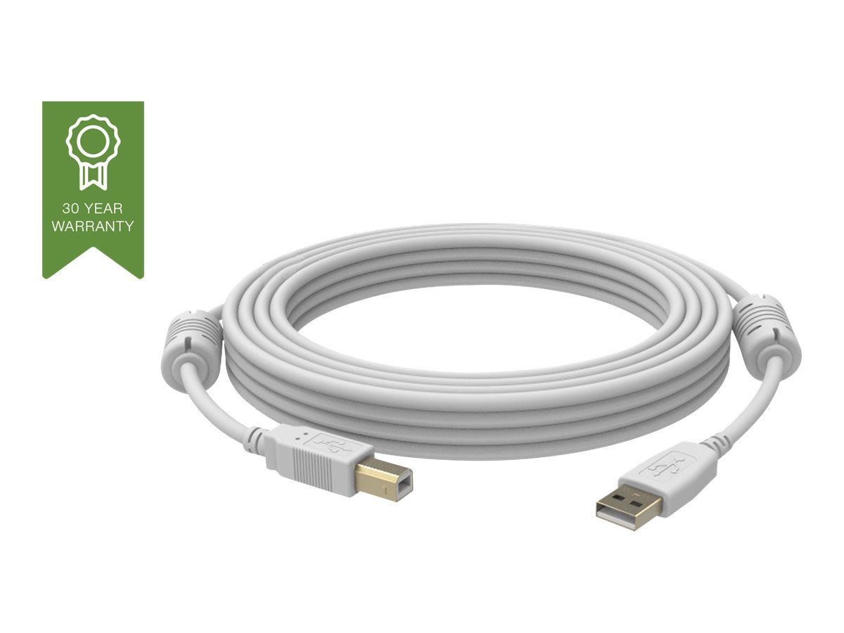 Vision Techconnect USB Cable - 2m, White