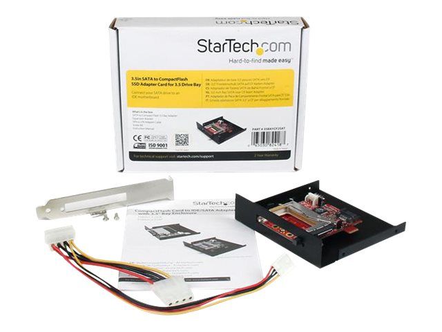 StarTech 3.5-inch SATA to CompactFlash SSD Adapter Card