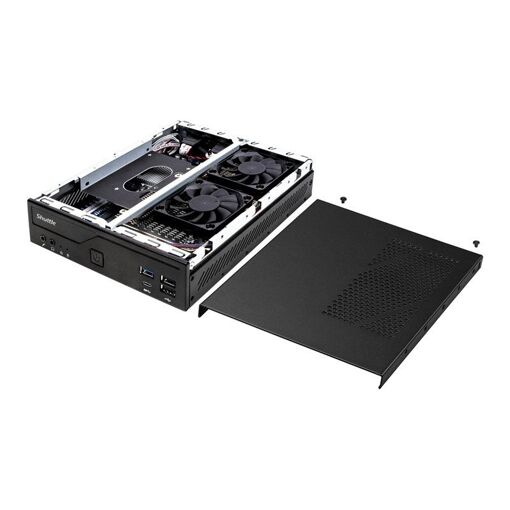 Shuttle XPC Slim DH610 - Sin gráficos - Negro