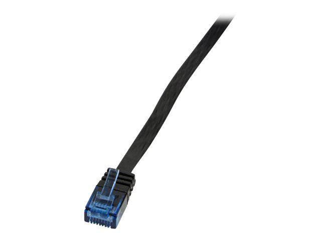 LogiLink Cat6 Network Cable, 3m, U/UTP, RJ45, Black