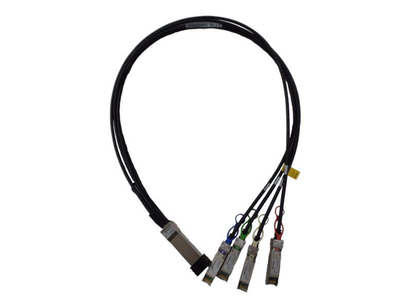 HP 100GBase Copper Cable - QSFP28 Direct Attach Cable - 1m - SFF-8665 - For HPE SN2410, SN3700, SN3700cM 100, SN3800M 100, SN4600, SN4600cM 100; M-Series SN3800