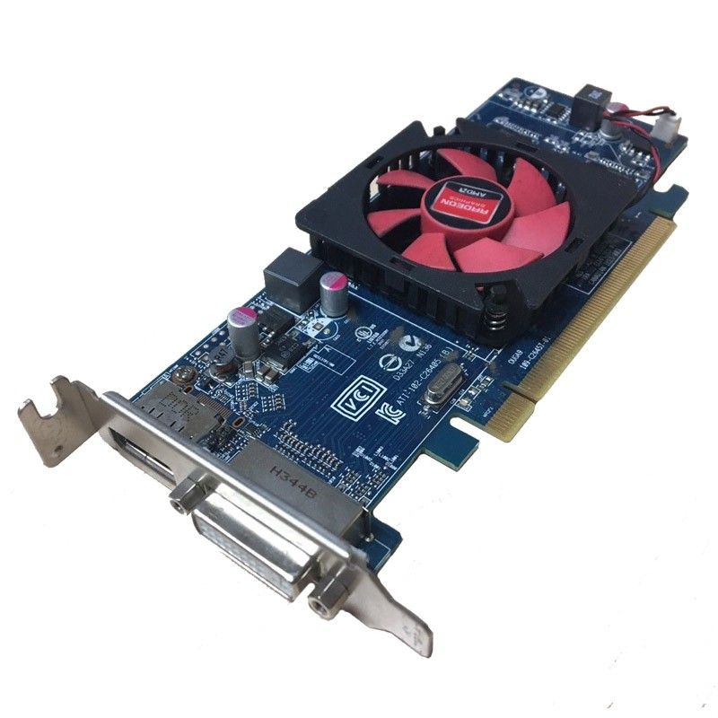 AMD Radeon HD6450 Low Profile Graphics Card 1GB PCIe DVI DisplayPort
