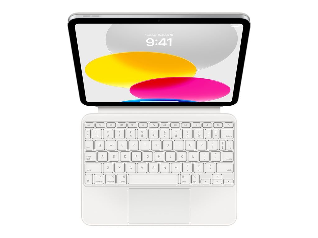 Apple Magic Keyboard Folio - QWERTZ Swiss Keyboard Case with Trackpad for iPad Wi-Fi (10th Generation)