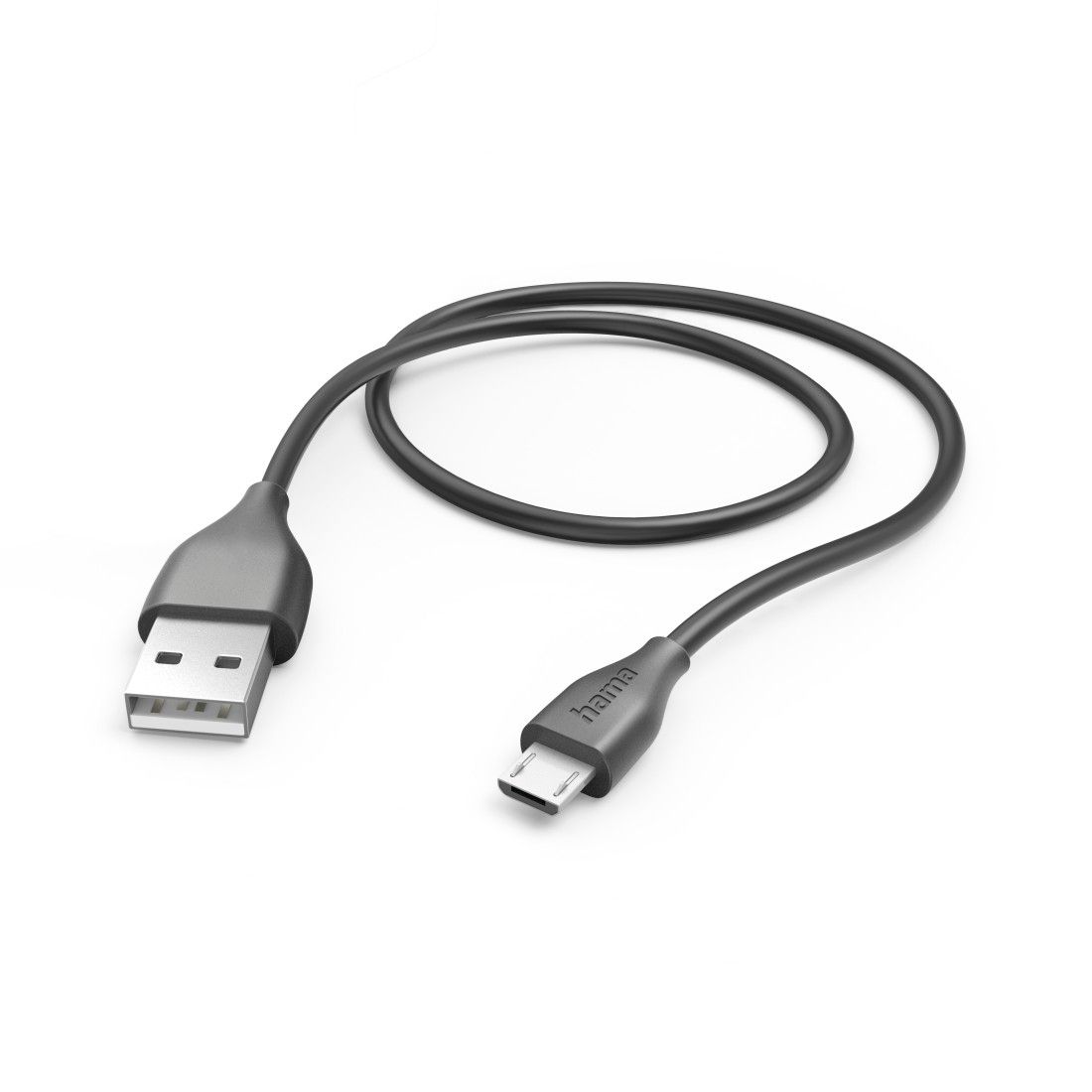 Hama USB-A to Micro-USB Cable, 1.5m, Black