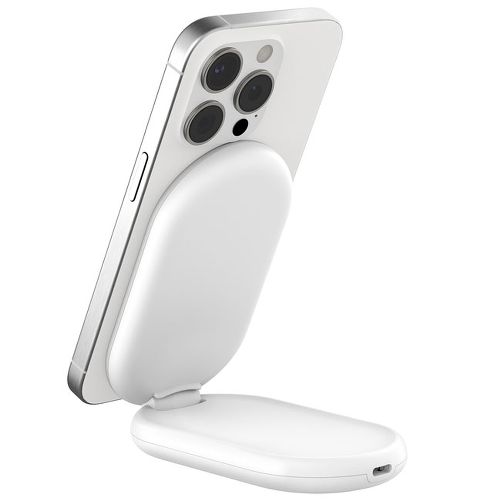 Belkin BoostCharge Magnetic Foldable Charging Stand Qi2 15W (White)