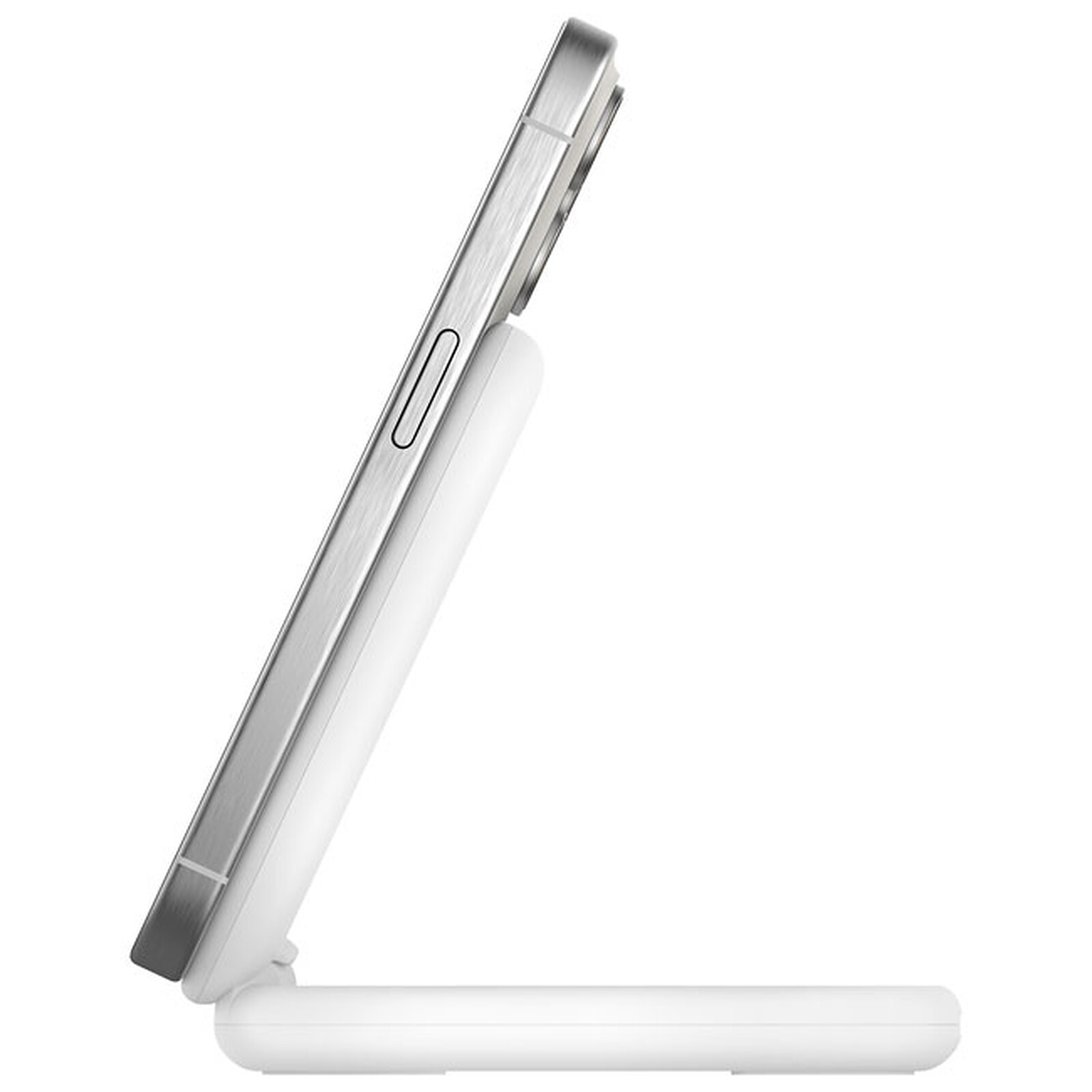 Belkin BoostCharge Magnetic Foldable Charging Stand Qi2 15W (White)