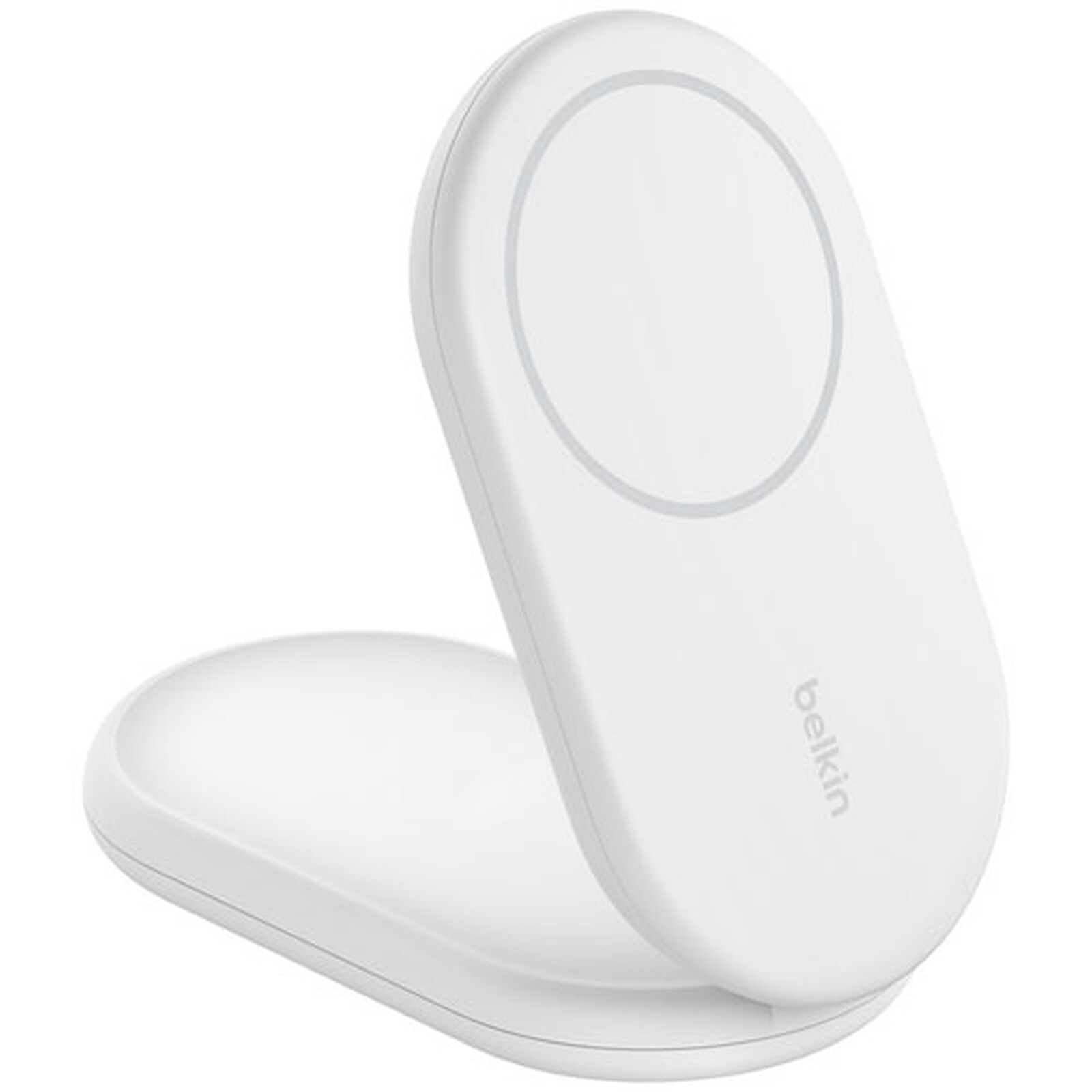 Belkin BoostCharge Magnetic Foldable Charging Stand Qi2 15W (White)
