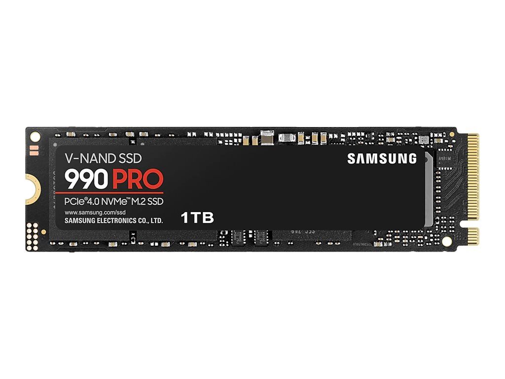 Samsung 990 PRO SSD - 1TB - M.2 2280 - PCIe 4.0 x4 (NVMe) - Encrypted