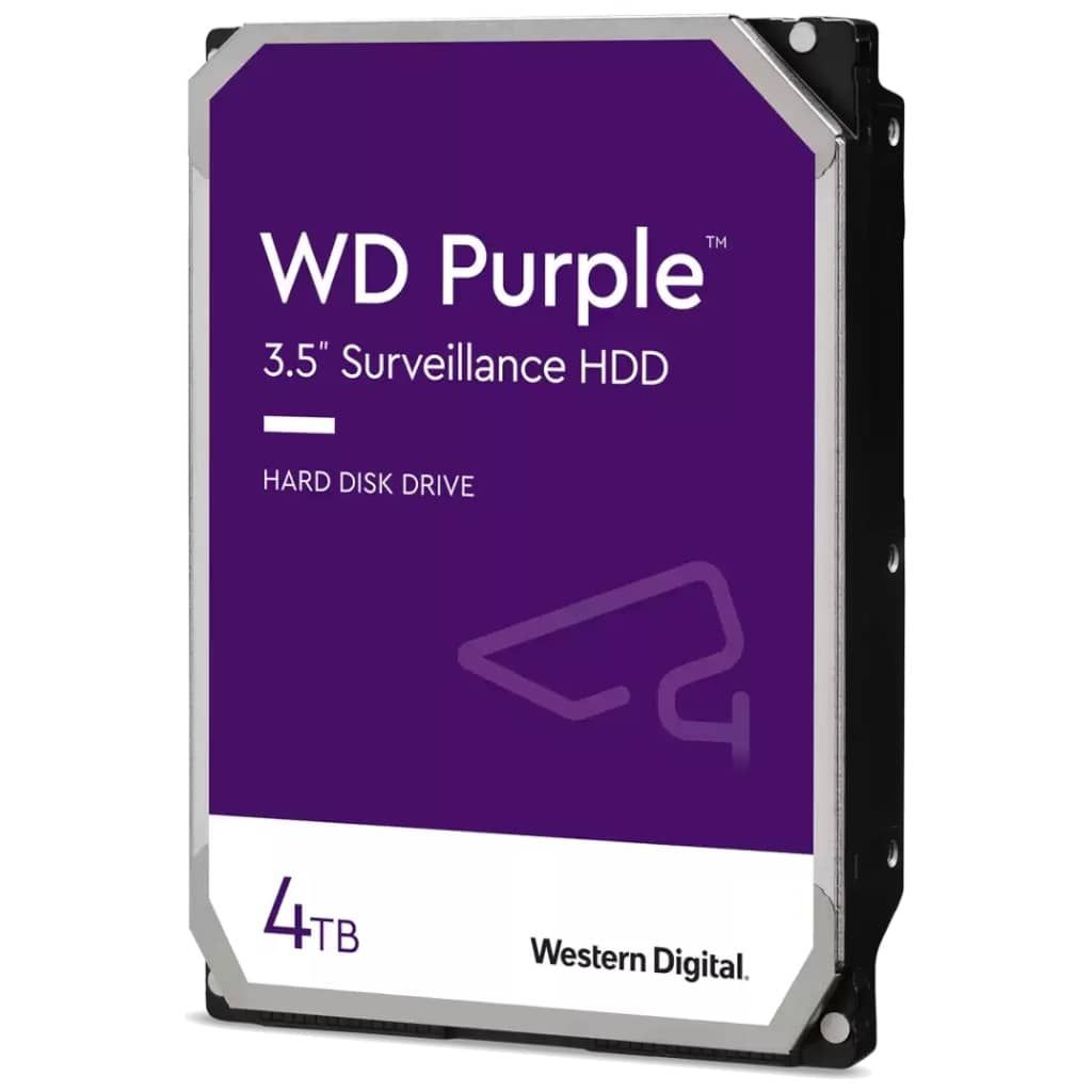 Western Digital Purple 3.5" SATA HDD, 4TB (WD42PURZ)