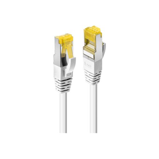 Lindy RJ-45 to RJ-45 Cable - 10m - SFTP - CAT 7/CAT 6a - Halogen-Free, Molded - White