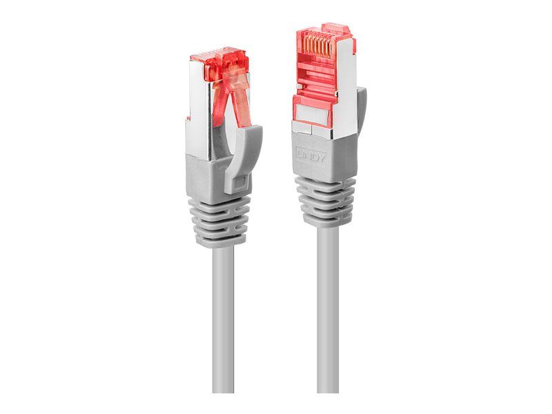 Lindy RJ-45 to RJ-45 Cable - 7.5m - SFTP, PiMF - CAT 6e - Gray