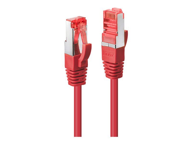 Lindy RJ-45 to RJ-45 Cable - 5m - SFTP, PiMF - CAT 6 - Red