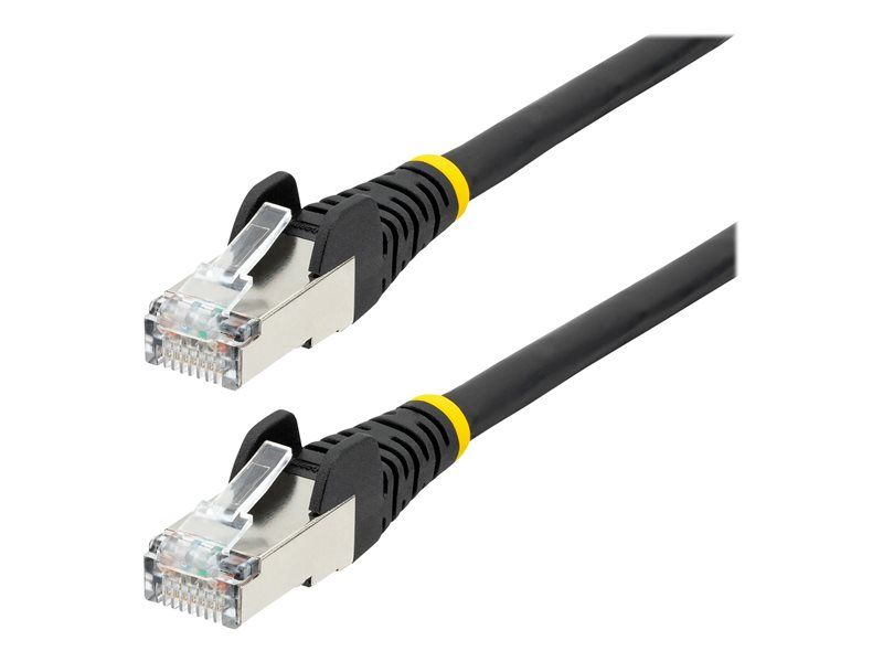 StarTech.com 2m Ethernet Cable CAT6a - S/FTP, 10GbE PoE, Black
