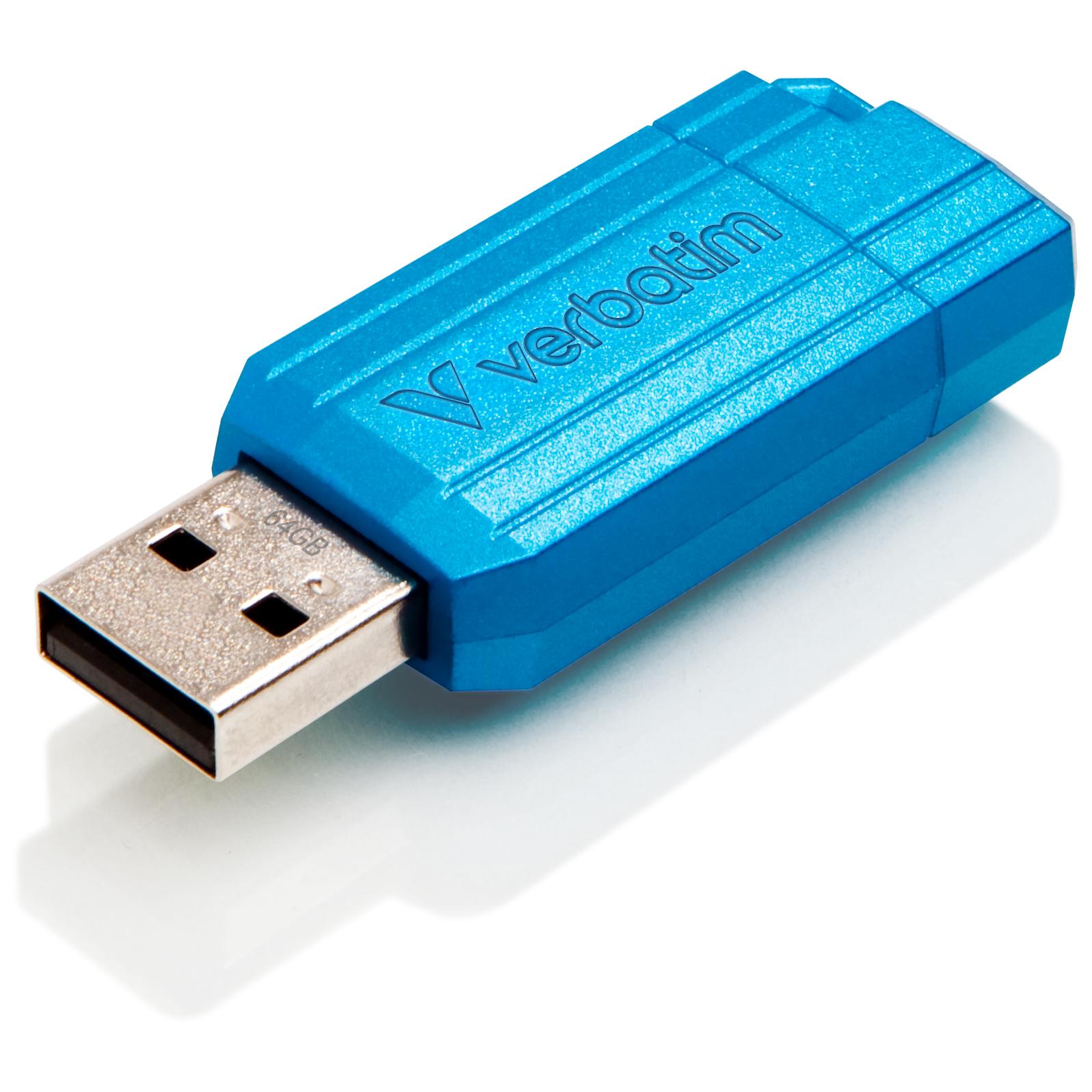 Verbatim 64GB USB Flash Drive Type-A 3.2 Gen 1 (3.1 Gen 1) Blue
