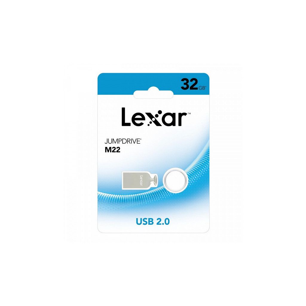 Lexar 32GB USB 2.0 JumpDrive Metallic M22
