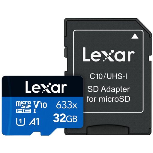 Lexar Micro SDHC 32GB Class 10