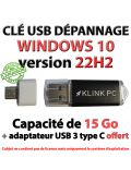 Windows 10 22H2 Rescue USB (Klink PC)