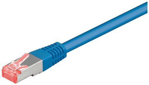 Wentronic Goobay 1m RJ-45 to RJ-45 Cat 6 Cable (Blue)