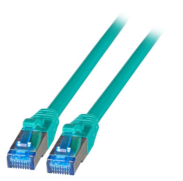 EFB-Elektronik RJ-45 Cable - 7.5m SFTP CAT 7/CAT 6a - Halogen-Free, Molded - Green