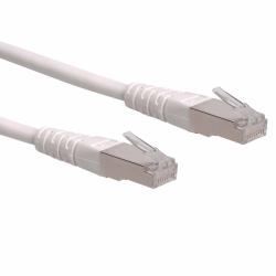 Secomp RJ-45 to RJ-45 Cable - 15m - SFTP Cat 6e - Molded, Locked - White
