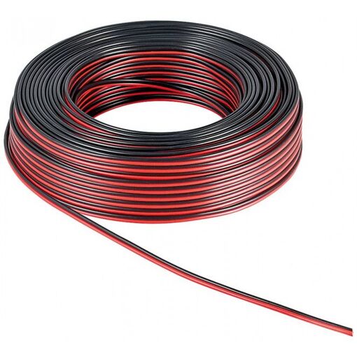 Wentronic Goobay Speaker Cable - 1.5mm² - 25m - Red/Black