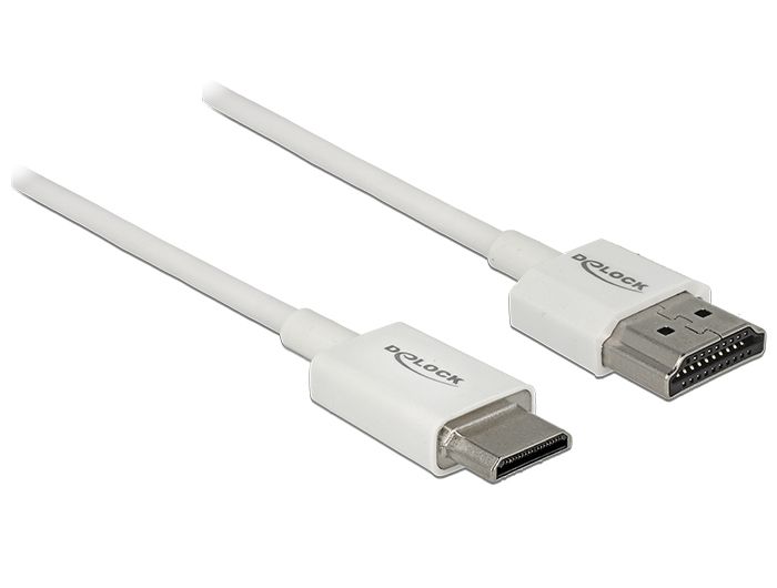Delock High-Speed HDMI with Ethernet Cable - 50cm, 4K Support