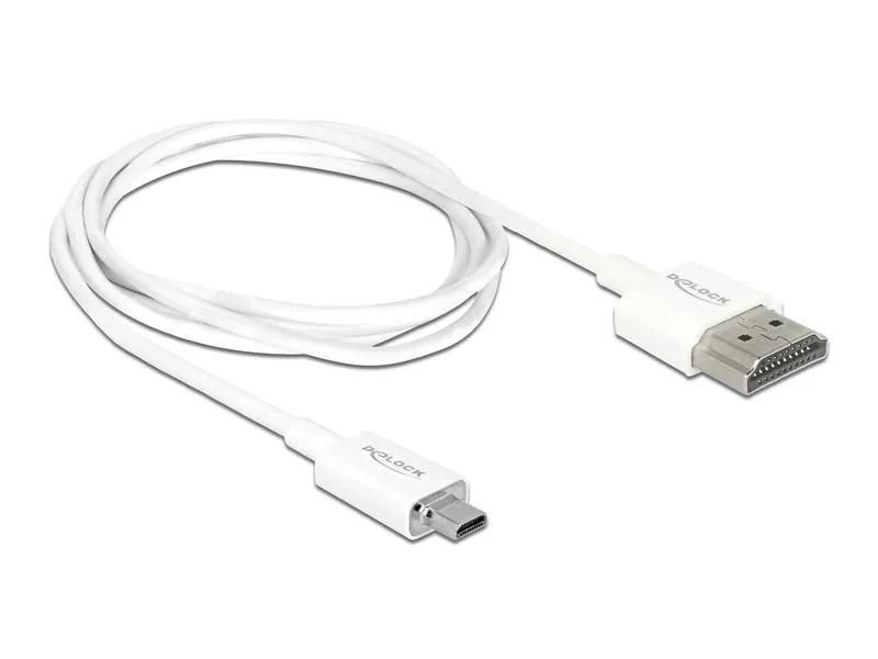 Cable HDMI de alta calidad Delock con Ethernet - 1m