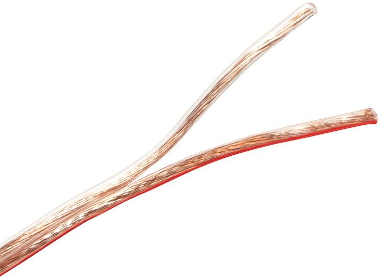 Cable de altavoces 2direct - 2,5 mm² - 100 m - Transparente