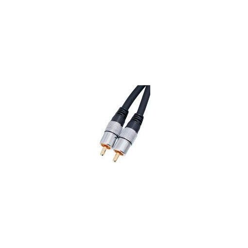 Câble audio Nedis HQ - 2,5 m Blindé double RCA mâle à RCA mâle