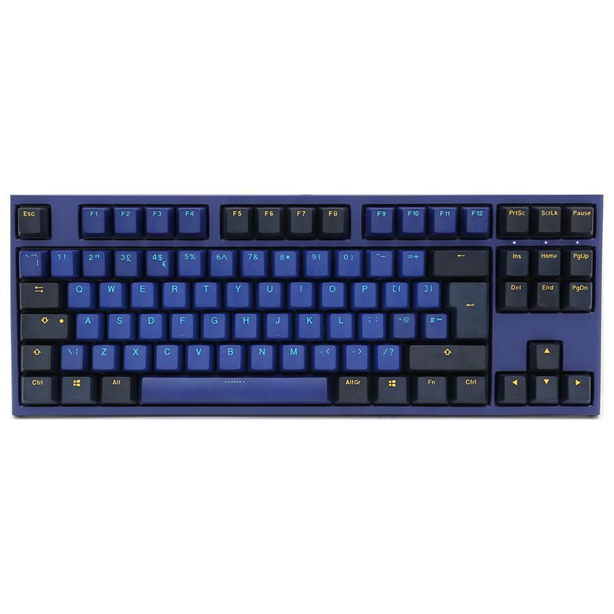 Ducky One 2 Horizon TKL Universal USB Keyboard - German, Black Blue
