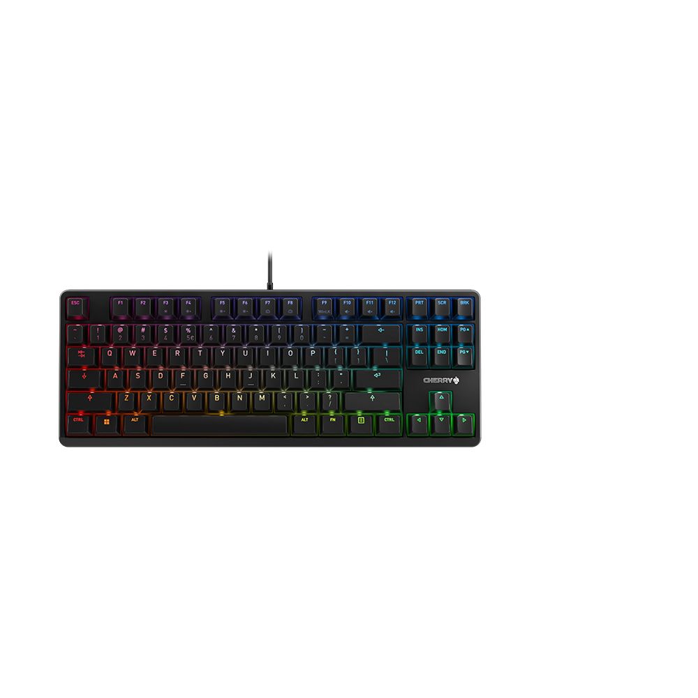 Cherry MX Silent Red TKL Keyboard - Black