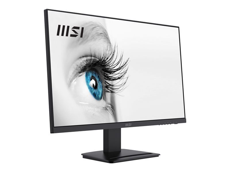 MSI PRO MP273 - Monitor LED de 27'' - Full HD 1920x1080 a 75 Hz - IPS - 250 cd/m² - Tiempo de respuesta 5 ms - HDMI, DisplayPort - Altavoces integrados - Negro