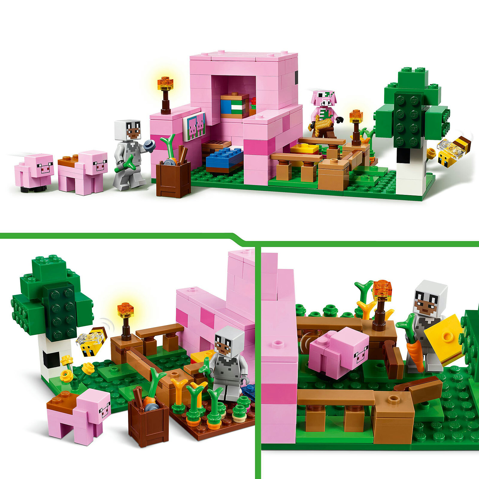 LEGO Minecraft 21268 La Maison de Piglet