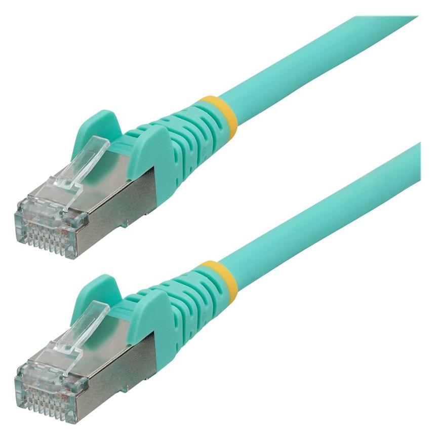 StarTech 7m CAT6a Ethernet Cable - 10GbE, PoE, S/FTP, 7m, Turquoise