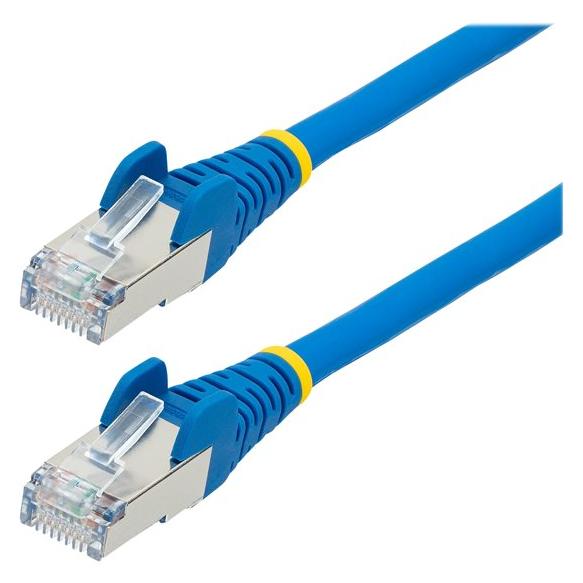 StarTech 10m Ethernet Cable CAT6a - LSZH, 10 GbE PoE S/FTP, 100W, RJ-45 (M) to RJ-45 (M), Blue