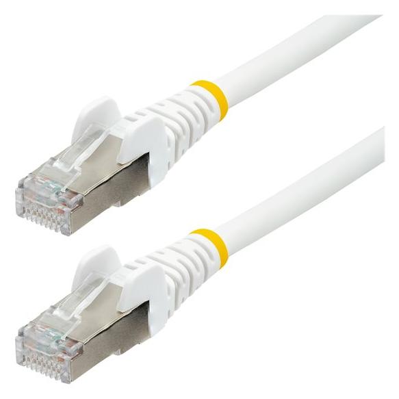 Câble Ethernet StarTech 10 m CAT6a - S/FTP, 10 GbE PoE 100 W, 10 m RJ-45 à RJ-45, blanc