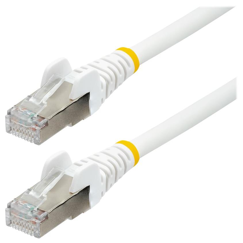 StarTech 7m Ethernet Cable CAT6a - S/FTP, 10GbE PoE, White