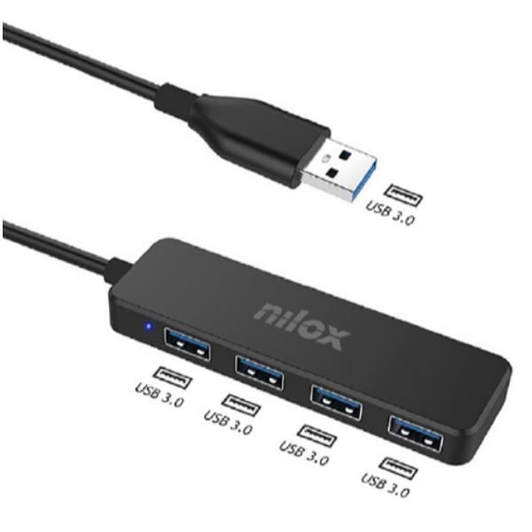 Nilox 4-Port USB 3.0 Hub