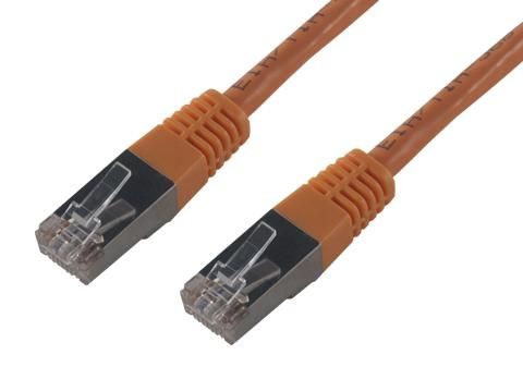 Cable Accessoire neumático RJ45 CAT 6 F/UTP - 3m Naranja