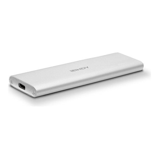 Lindy - Encajonado externo M.2 - Plata