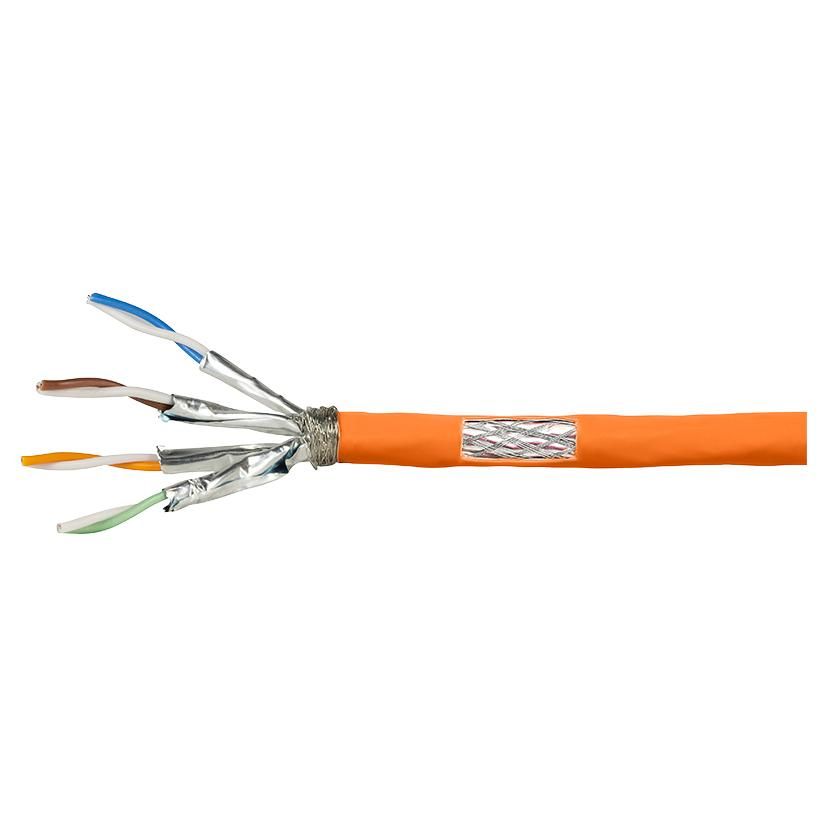 LogiLink Cat7 Network Cable, 100m, Orange