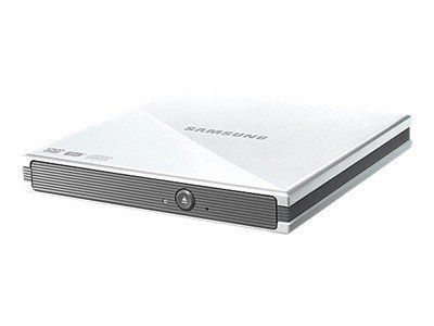 Samsung SE-S084C External DVD Drive - 8x Read/Write Speed - USB 2.0 - White