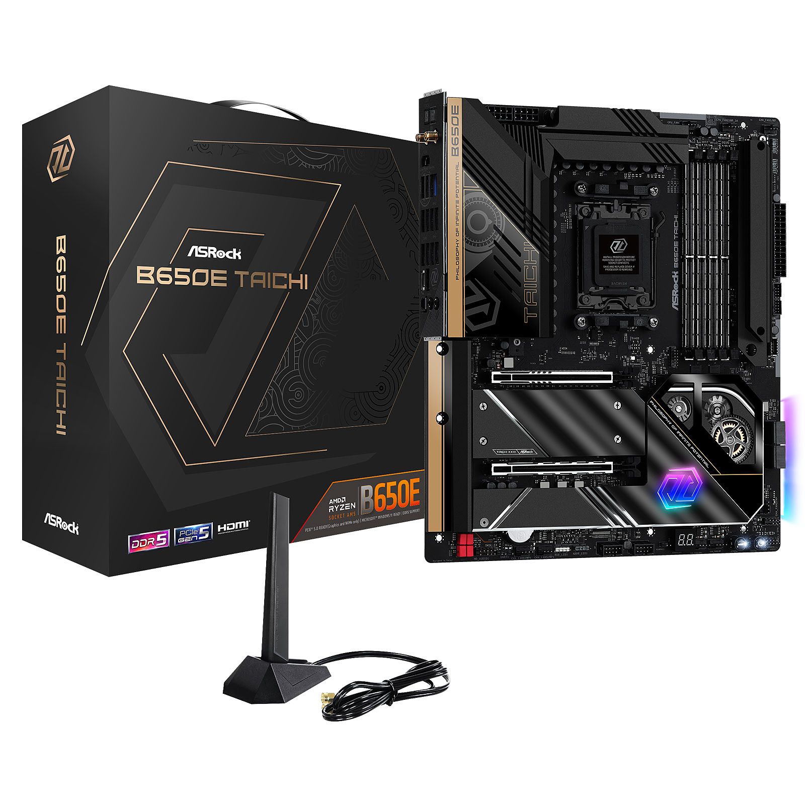 Nzxt ASRock B650E Taichi AM5 Socket Motherboard