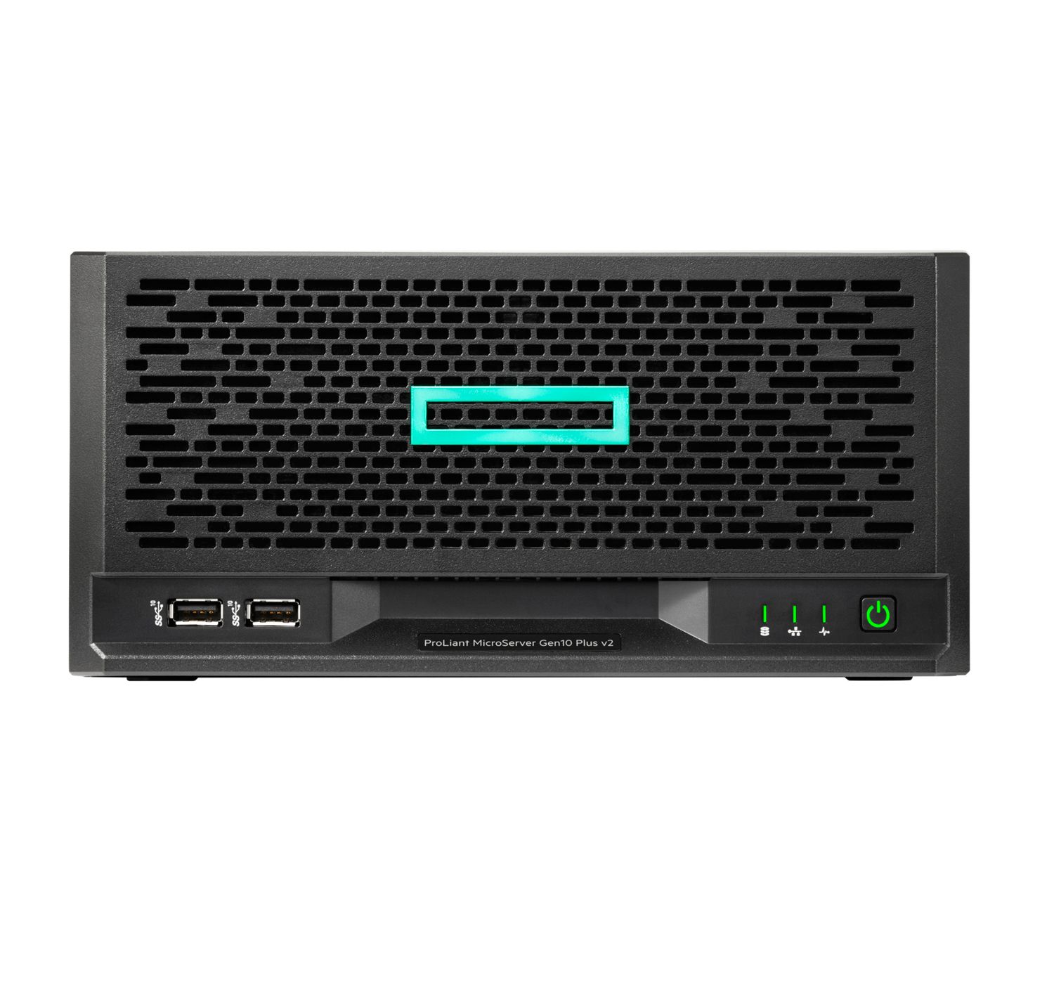 Servidor HPE ProLiant MicroServer Gen10+ v2, torre ultra compacta de 0 GB, procesador Intel® Xeon® E-2314, 2,8 GHz, 16 GB DDR4-SDRAM, 180 W