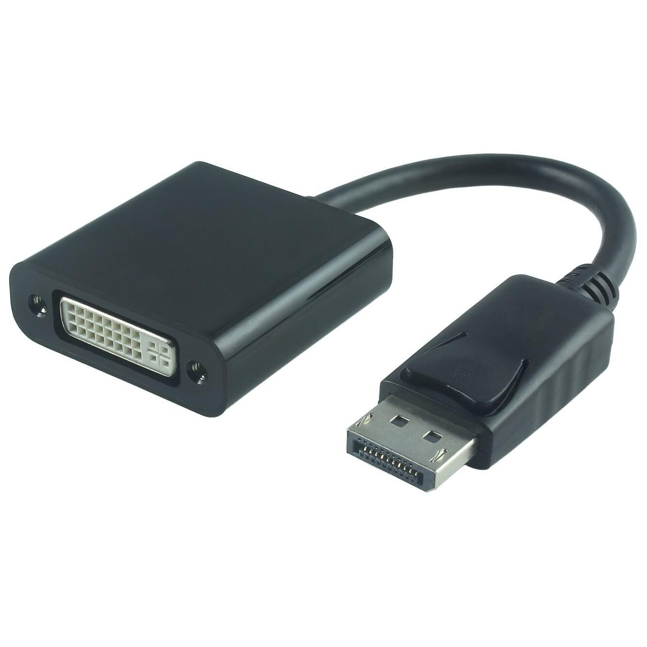 MicroConnect DisplayPort to DVI Cable 0.15m Black
