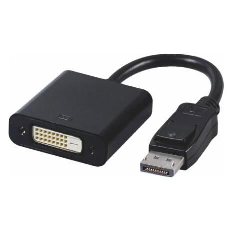 MicroConnect DisplayPort to DVI-D Cable, 0.15m Black