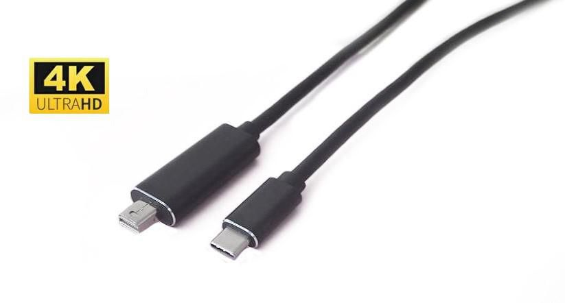 Adaptateur graphique MicroConnect USB 3.1 CMDP3, 3840 x 2160 pixels, Noir