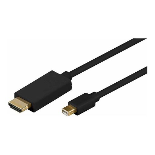 Adaptador MicroConnect Mini DisplayPort a HDMI - 1,8 m - Negro - 1080p 60 Hz