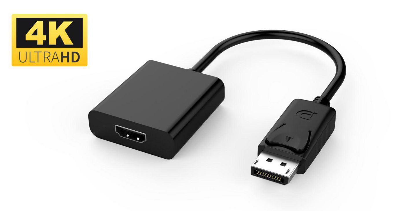 Adaptador MicroConnect DisplayPort Activo 1.2 - Adaptadores HDMI